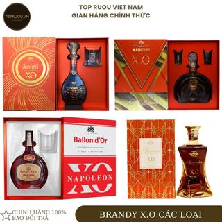 Brandy xo ballon d'or - soleil - matignon - alexander 700ml