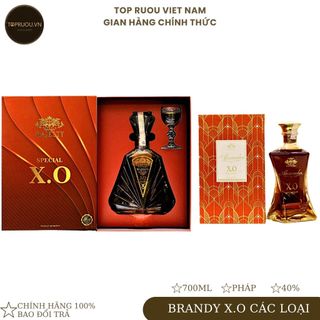 Brandy XO Pháp Majesty - Alexander 700ml