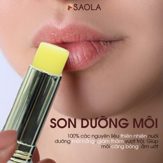 Son Dưỡng ẩm Môi Dầu Dừa, Thuần Chay, An Toàn Cho Mẹ và Bé, 100% Thiên Nhiên, Hồng Môi, Chùm Ngây