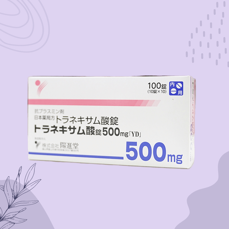 Viên uống trắng da, mờ thâm nám Transamin 500mg Nhật Bản - Hộp 100 viên