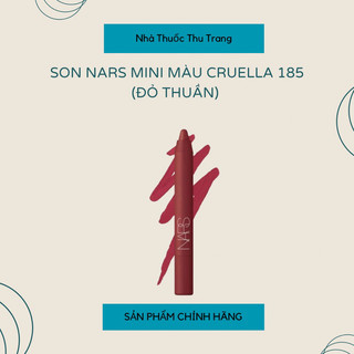 Đủ bill sephora- son thỏi mini nara cruella 185 màu đỏ tươi