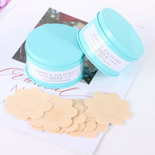 Miếng Dán Ngực Giấy Hình Hoa, Hộp 60 Miếng Dán Ti Dính Chắc Không Lộ Viền ZANABRA D307