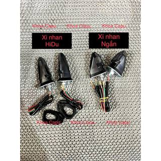 Xi nhan xe thay thế cho vario & exciter 150 nhỏ gọn, xi nhan k4 hidu, xi nhan led kiểu ngắn