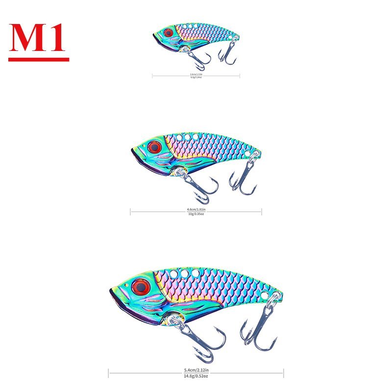Mồi câu lure cá sắt VIB titan