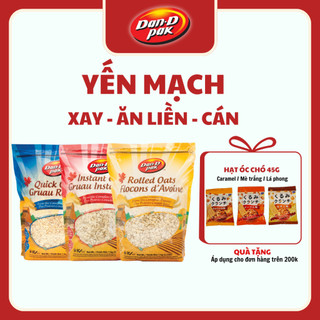 Yến Mạch cán, xay, ăn liền dành cho người ăn kiêng dinh dưỡng, tốt cho sức khỏe, giàu chất xơ 1kg Dan D Pak