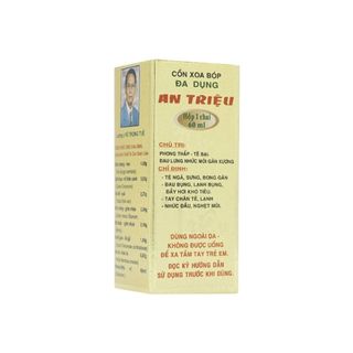 (chai 60ml) An Triệu Dầu xoa bóp đa dụng