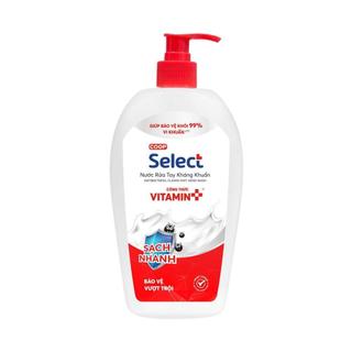Nước rửa tay kháng khuẩn sạch nhanh Select 450g bảo vệ da