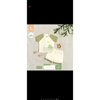 Bộ cộc tay MOON@ sơ sinh cho bé trai, bé gái