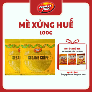 Kẹo Mè Xửng Huế ăn vặt mè trắng dẻo thơm ngon 100g Dan D Pak