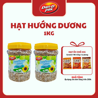 Hạt hướng dương tự nhiên ăn vặt 1kg Dan D Pak