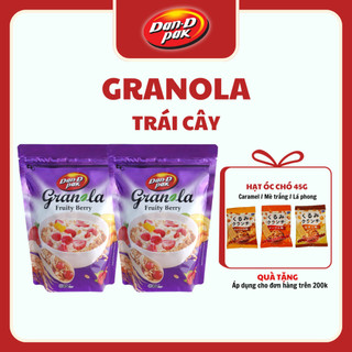 Hạt ngũ cốc Granola trái cây 350g Dan D Pak