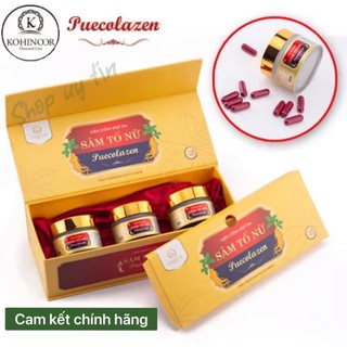 Viên uống đẹp da Sâm Tố Nữ Puecolazen Kohinoor Chính Hãng. Trắng da giảm thâm nám và cải thiện nội tiết.
