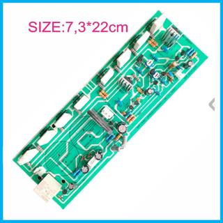MẠCH CÔNG SUẤT 8 SÒ 1 KÊNH LIỀN NGUỒN LIỀN RƠLE BẢO VỆ LOA DÀI 22CM RỘNG 8,5 CM
