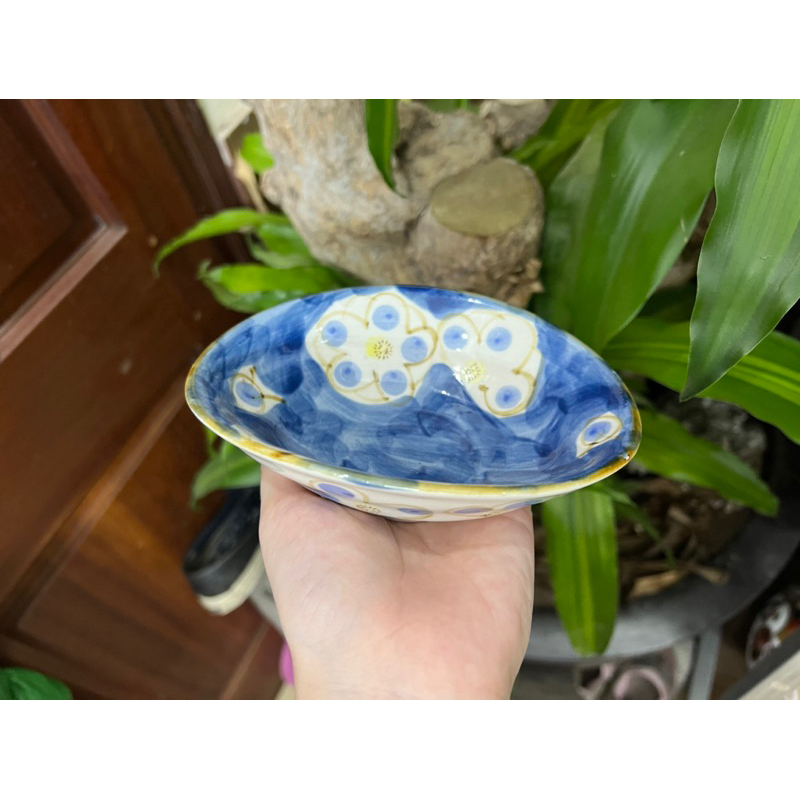 [Gốm Nhật] Bát mộc méo #Minoyaki