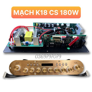 Mạch loa kéo xách tay k18 công suất 180w