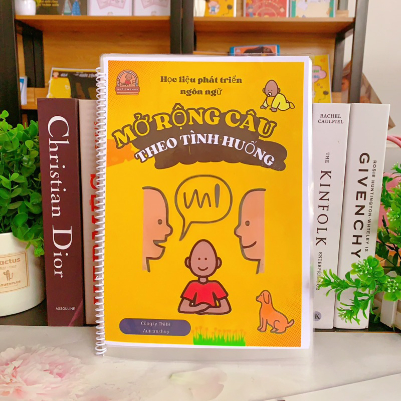 Học Liệu Mở Rộng Câu Theo Tình Huống Autismshop