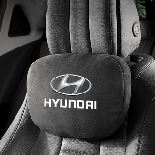 Gối Tựa Đầu Ô Tô Da Lộn Cao Cấp Có Logo Theo Hãng Xe - Kiểu Dáng Maybach Thoáng Khí Chống Đau Mỏi Cổ Vai Gáy 