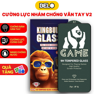 Kính cường lực iphone, cường lực chống vân tay, cường lực nhám iphone - Belo