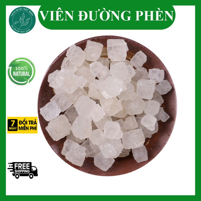 Đường phèn trắng túi 1kg