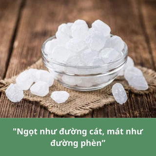 Đường phèn trắng túi 1kg
