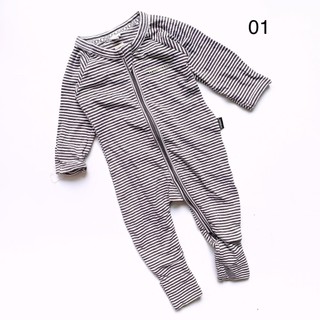 - sleepsuit kẻ sọc cho bé sơ sinh sl00001672