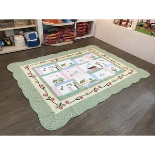 Thảm lót sàn 100%cotton 160x210cm có thể giặt tay hay giặt máy
