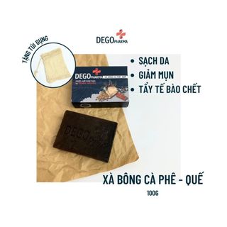 Xà bông thiên nhiên quế DEGO PHARMA 100G - Dưỡng Da Trắng Sáng & Tẩy Tế Bào Chết