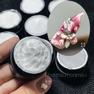 Gel nặn hoa trắng siêu dẻo