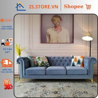 Ghế sofa băng cổ điển , ghế sofa phòng khách , Cao cấp sang trọng . Chọn màu , Chất Liệu theo yêu cầu