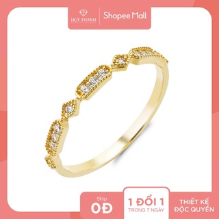 Nhẫn nữ vàng tây 14k nlf447 huy thanh jewelry