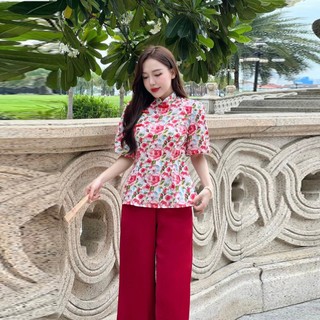 Đồ bà ba nữ miền tây set đồ bà ba bigsize đồ bà ba nữ kiểu áo bà ba cách tân áo bà ba tay ngắn- cn168_a