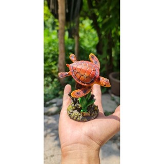 Mô hình rùa biển trang trí bể cá sống động