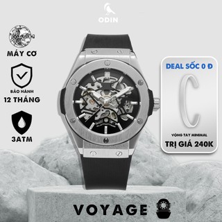 Đồng hồ voyage – form classic diver lộ cơ - máy cơ lộ máy