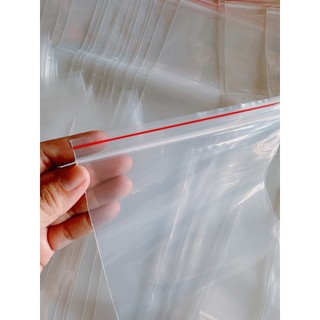 1KÝ TÚI ZIPPER CHỈ ĐỎ