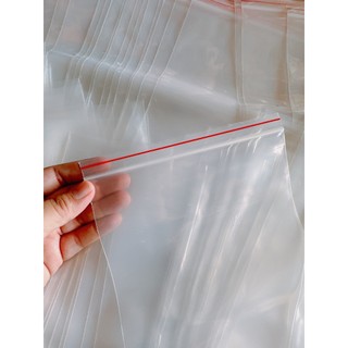 1KÝ TÚI ZIPPER CHỈ ĐỎ