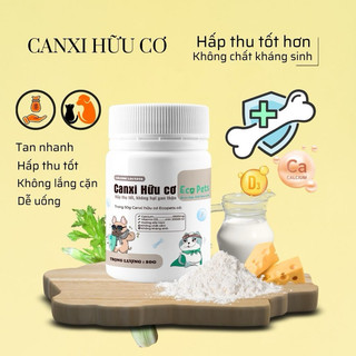 Bột canxi hữu cơ Ecopets cho thú cưng