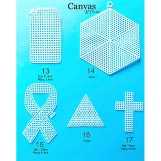 Canvas cắt sẵn (Giá 1 cái)
