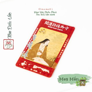 Hàng Nhật Omamori Thẻ May Mắn - từ đền tại Kobe, Nhật Bản - hàng thật - quà tặng ý nghĩa