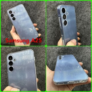 [ Chuẩn form y hình ] Case ốp lưng Samsung A25 5G dẻo siêu trong suốt viền nhám chống trượt có chắn bụi bảo vệ camera