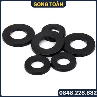 Gioăng Đệm Cao Su, Ron Cao Su Đen Lót Ren Chống Rò Rỉ Nước Sinh Hoạt (Túi 10 Cái)
