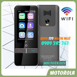 Máy phiên dịch giá tốt F6 (Wifi) hỗ trợ ON-line 139 ngôn ngữ, OFF-line 13 ngôn ngữ (BH 1 năm)