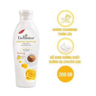 Sữa dưỡng thể dưỡng ẩm chuyên sâu Enchanteur hương Charming 200g