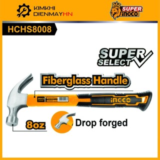 Búa nhổ đinh ingco 220g hchs8008