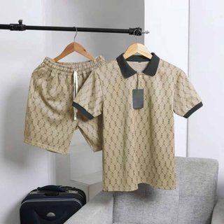 Bộ quần áo nam nữ chữ BC cổ polo họa tiết chất thun lạnh thoáng mát, thấm hút mồ hôi mặc nhà tập gym - unisex