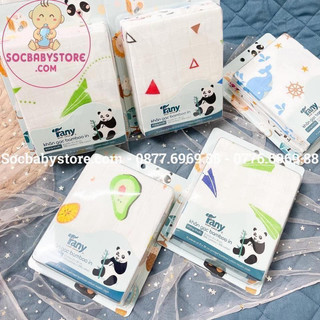 Set 10 khăn sữa sợi tre Fany