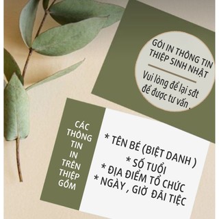 Dịch vụ in thông tin thiệp - Thiết kế tem nhãn in logo