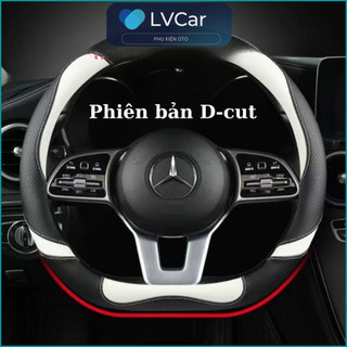 Bọc vô lăng tai mèo DCUT siêu đáng yêu chất liệu da PU cao cấp  Seltos, Suzuki XL7,... hàng chuẩn loại 1 cao cấp