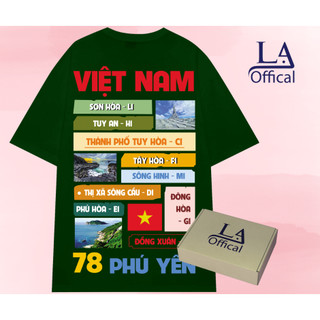 Áo thun Unisex  cao cấp BIỂN XE PHÚ YÊN nam nữ form rộng, cổ tròn tay lỡ conton 4 chiều - Lạ offical