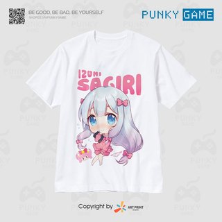 (Nhiều mẫu) Áo thun Anime Eromanga Sensei Sagiri Izumi Chibi ngắn tay