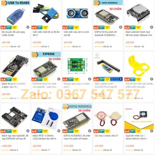 [ 2 CON ] opto cách ly quang pc817